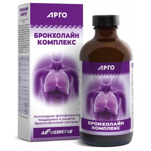 БронхоЛайн (BronchoLine) - способствует разжижению мокроты и облегчает её отхождение